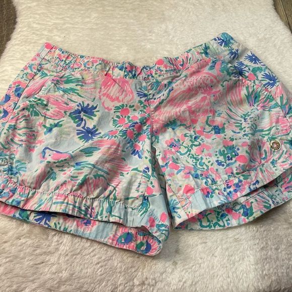 Lilly Pulitzer Oceanview Board Shorts - Picture 1 of 8